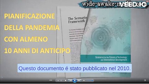 Pianificazione della Pandemia con almeno 10 anni di anticipo