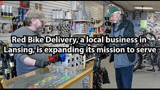 Red Bike Delivery, a local business in Lansing, is expanding its mission to serve