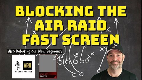 Blocking the Air Raid Fast Screen 3 Different Ways & our New High School Player Profile Segment