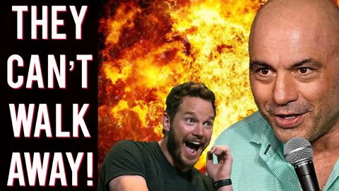 HUMILIATED! Washed up rockers LIMP back to Spotify after SMEARING Joe Rogan! Chris Pratt wins again!