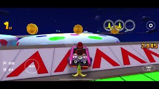 Mario Kart Tour - RMX Rainbow Road 2 Gameplay