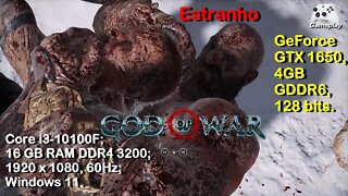 God of War (2018) Combate com o Estranho