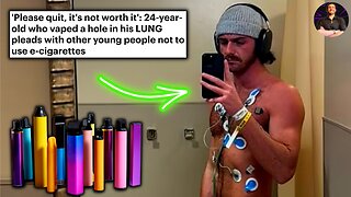 His Lung Collapsed Because Vaping Isn't Without Risk!