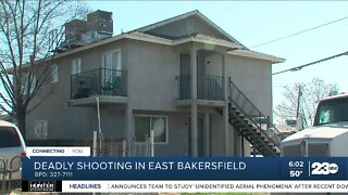 Deadly shooting in east Bakersfield