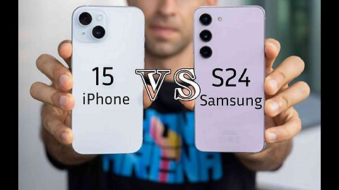 I PHONE 15 VS SAMSUNG S24:THE ULTIMATE SHOWDOWN 🔥💯