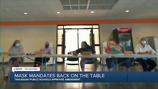 Tahlequah Public Schools votes to approve mask requirement for students