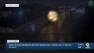 New video shows moments before wrong-way crash