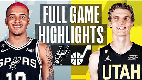 San Antonio Spurs vs. Utah Jazz Full Game Highlights | Feb 25 | 2022-2023 NBA Season