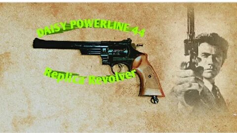 Daisy powerline 44 8 inch barrel *S&W 44 mag replica revolver