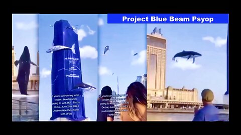 Clif High Extreme Tension Massive Sky Event Warning Spotlights Flying Whales Dubai Project Blue Beam