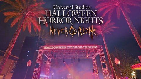 Enjoying Our First Night of #HHN32 | Universal Studios Halloween Horror Nights 2023 | #NeverGoAlone