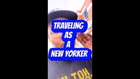 Traveling as a New Yorker! 🤣🤣