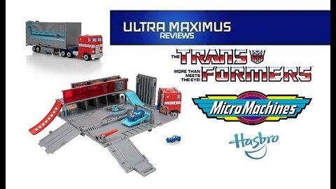 💥 Optimus Prime Hauler Playset | Transformers MicroMachines