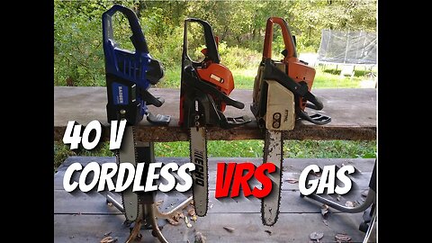 16 inch Wild Badger 40v Chainsaw Review | Can it Keep Up?