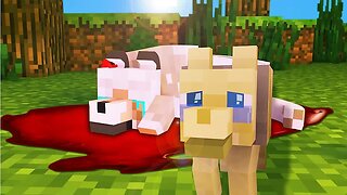 Wolf Life - Sad Story Minecraft Animation