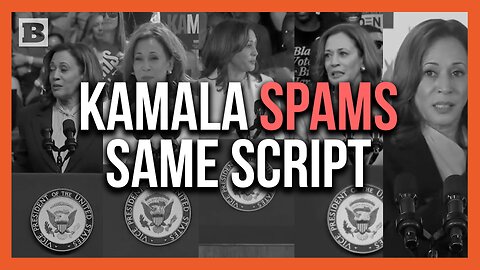 Teleprompter Champion: Watch Kamala Use the Exact Same Script Over and Over Again