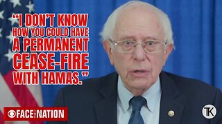 Bernie Sanders on Permanent Cease-Fire with Hamas: They Want a Permanent War