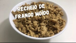 Semana Especial de Recheios Salgados - Recheio de Frango Moído