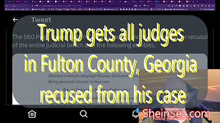 Trump files for recusal of entire judicial bench of Fulton County Georgia-SheinSez 239