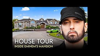 Eminem - House Tour - Michigan Mansion for Sale $3.25 Million & More