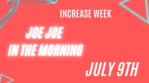 Joe Joe in the Morning EP 552