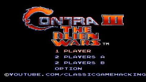 Contra III - The Alien Wars Hack Edition ( SNES ROM )