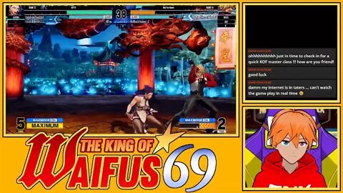 King of Fighters 15 Basic Trials with casual online matches