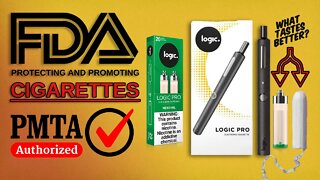 First FDA Authorized Vape Logic Pro Unboxing Review