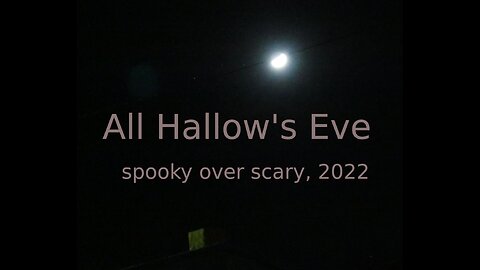 Halloween Holiday Spooky (vs. Frightful) New Year Night