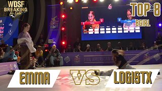 BGIRL EMMA VS BGIRL LOGISTIX | TOP 8 | WDSF PAN AMERICAN BREAKING CHILE 2023