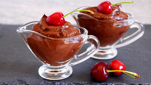 How to make healthy avocado chocolate pudding cream