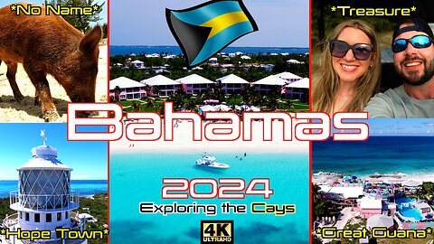 Exploring the Bahama's! [4k] (2024) (Popular Restaurants & Islands)