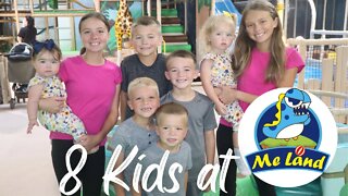 Large Family Reviews MeLand Indoor Playground!!