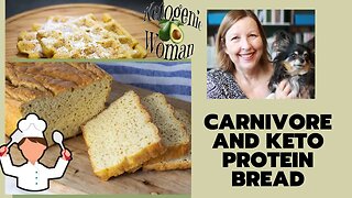 Carnivore Protein Bread (Keto, Carnivore, Zero Carb)