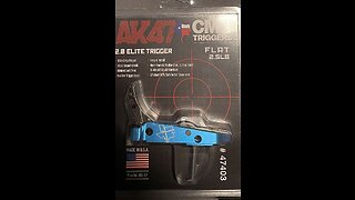 CMCs ak47 2.0 elite trigger with a 2 lb pull , gives a whole different touch to the ak platform!