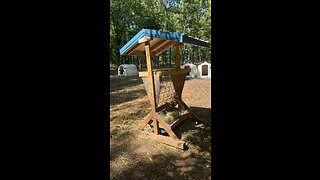 Sheep goat hay feeder