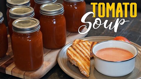 Tomato Soup Recipe | Gourmet Canned Tomato Soup | Canning with Wisdom Preserved
