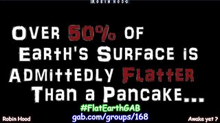 10. Over 50% of Earth's Surface is Admittedly Flatter than a Pancake!