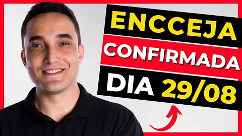 📙 PROVA DO ENCCEJA CONFIRMADA! [VEJA QUAL É A DATA DA PROVA]