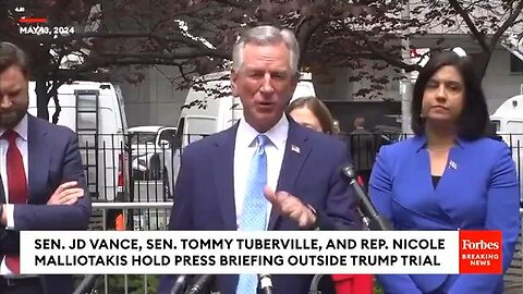 Tommy Tuberville: "He's former President Trump. Give him some respect."