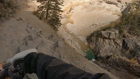 Crested Butte - Schofield Pass by Devil's Punch Bowl (Going Down)