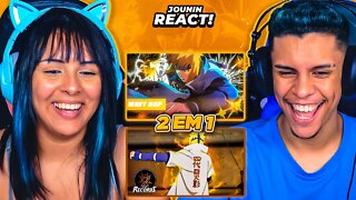 2 EM 1 | YONDAIME - 7MZ & Minato Wavy Rap - ARU | [React Rap Nerd] 🔥