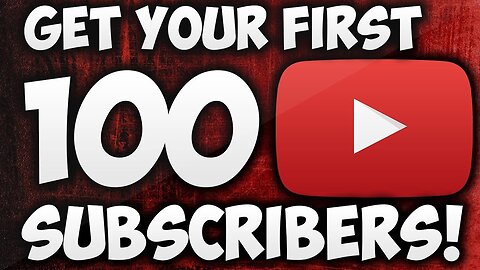 HOW TO GET 100 YOUTUBE SUBSCRIBERS FOR FREE HACK