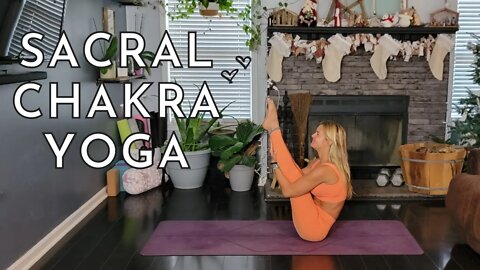 Sacral Chakra Yoga Flow | Playful & Flowy Yoga Practice | Svadhisthana Chakra