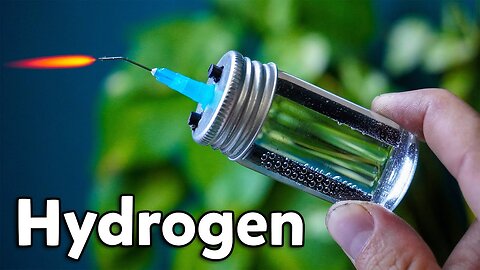 Water into Hydrogen - Making a Simple Hydrogen Generator from old battery
