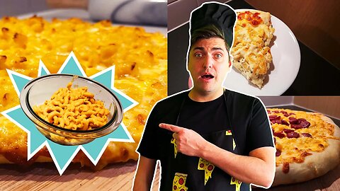 3 Mac and Cheese INSPIRED Pizzas | PIZZA FOR WEIRDOUGHS