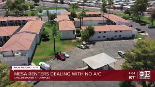 Residents without A/C at Mesa apartment complex for nearly one week