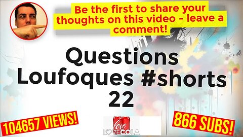 Questions Loufoques #shorts 22