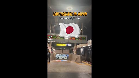 31.12.23 Trzesienie ziemi Japonia