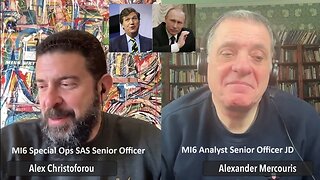 Alex MI6 SAS w/Alexander JD MI6: Tucker Carlson interviews Vladimir Putin. Professional Analysis.